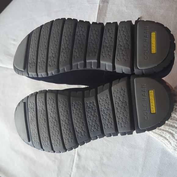 Cole Haan ZeroGrand Wingtip Oxford Shoes Blue Velvet 7.5B - Picture 2 of 7